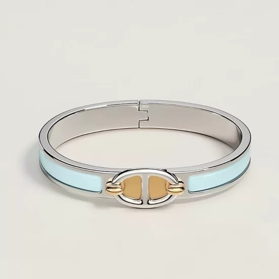 Hermes, mini Clic Chaine d'Ancre, 8mm, stainless steel